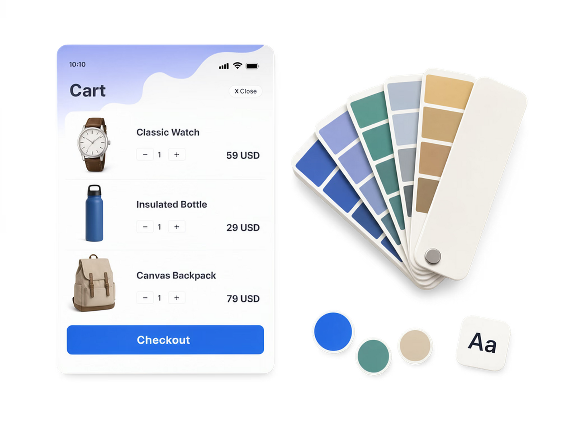 A cart that dresses like your brand