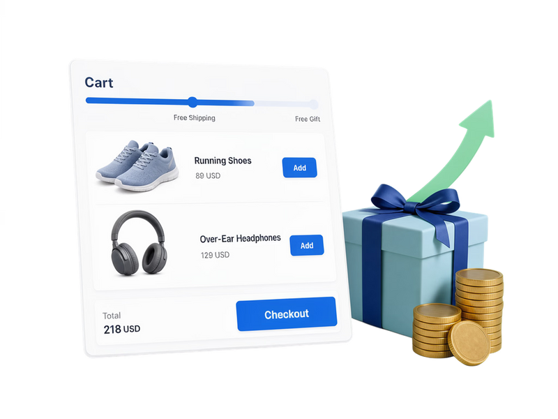 CornerCart for apparel and fashion