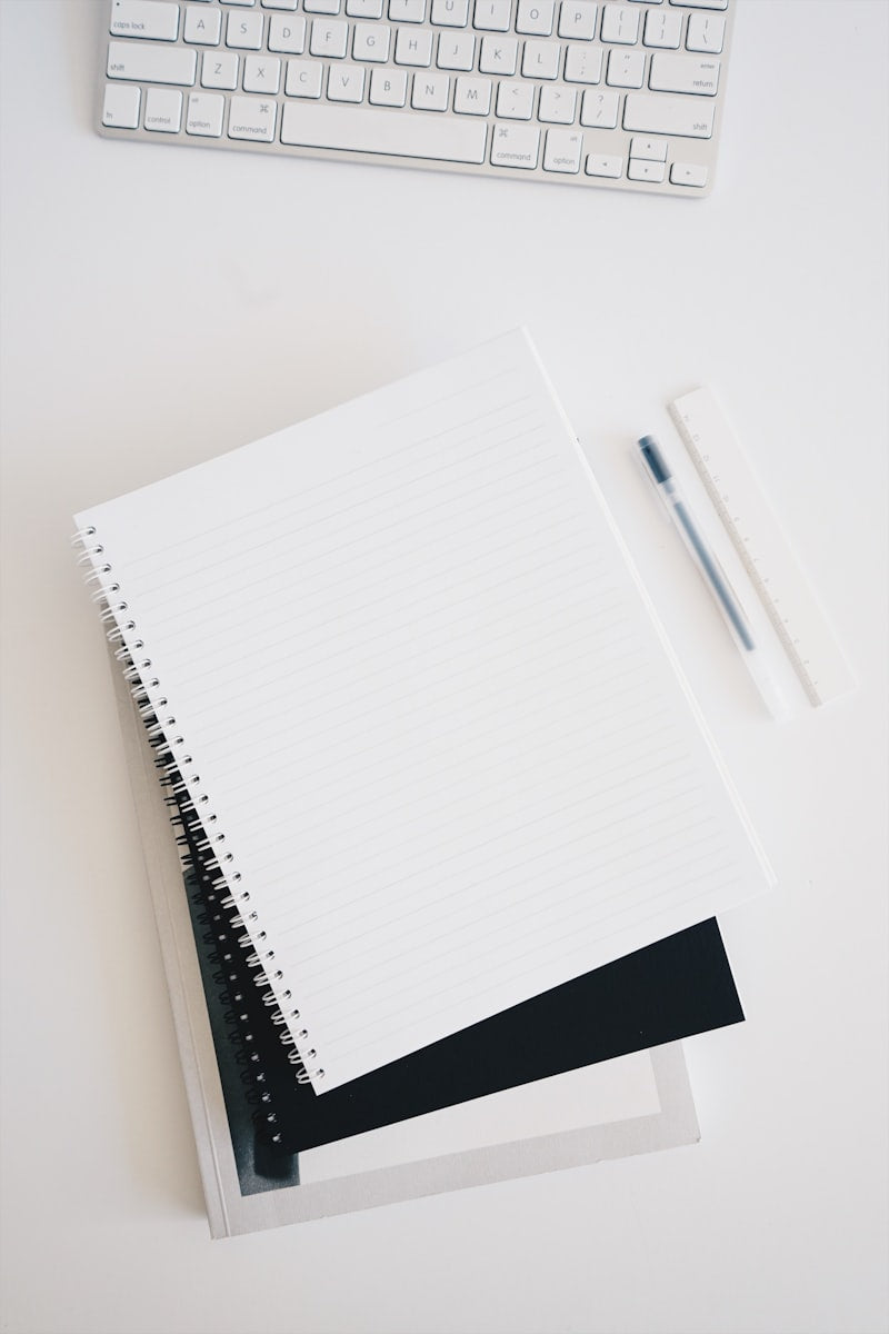 Premium Hardcover Minimalist Notebook